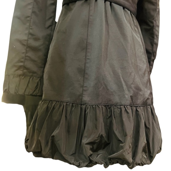 Blanc Noir Trench Coat Size Medium Fabric is cotton nylon spandex blend - Picture 9 of 16